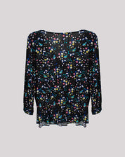 Blusa con Estampado Flores