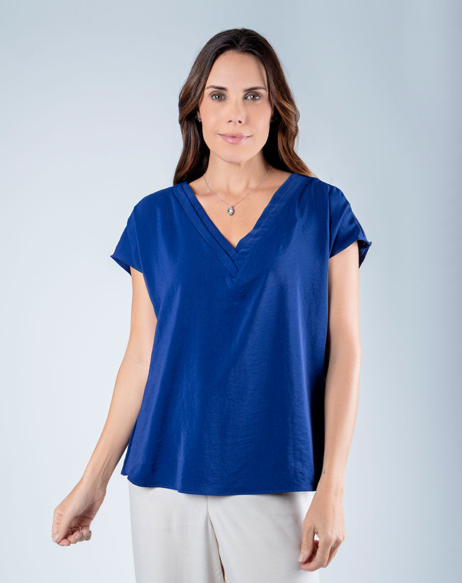 Blusa Escote V