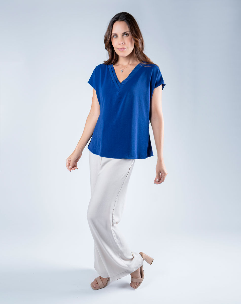 Blusa Escote V
