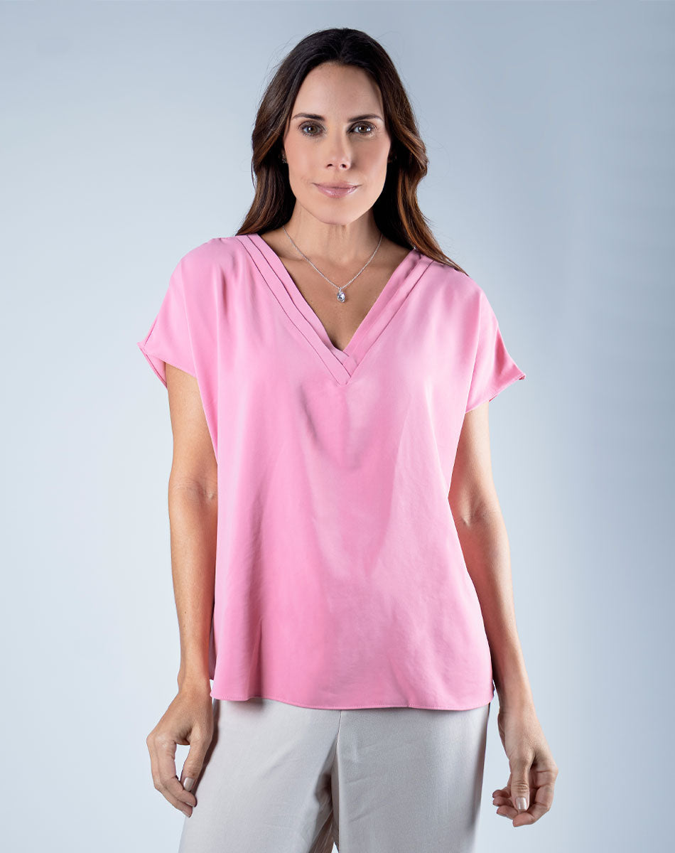 Blusa Escote V