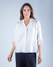 Blusa Cuello Mao