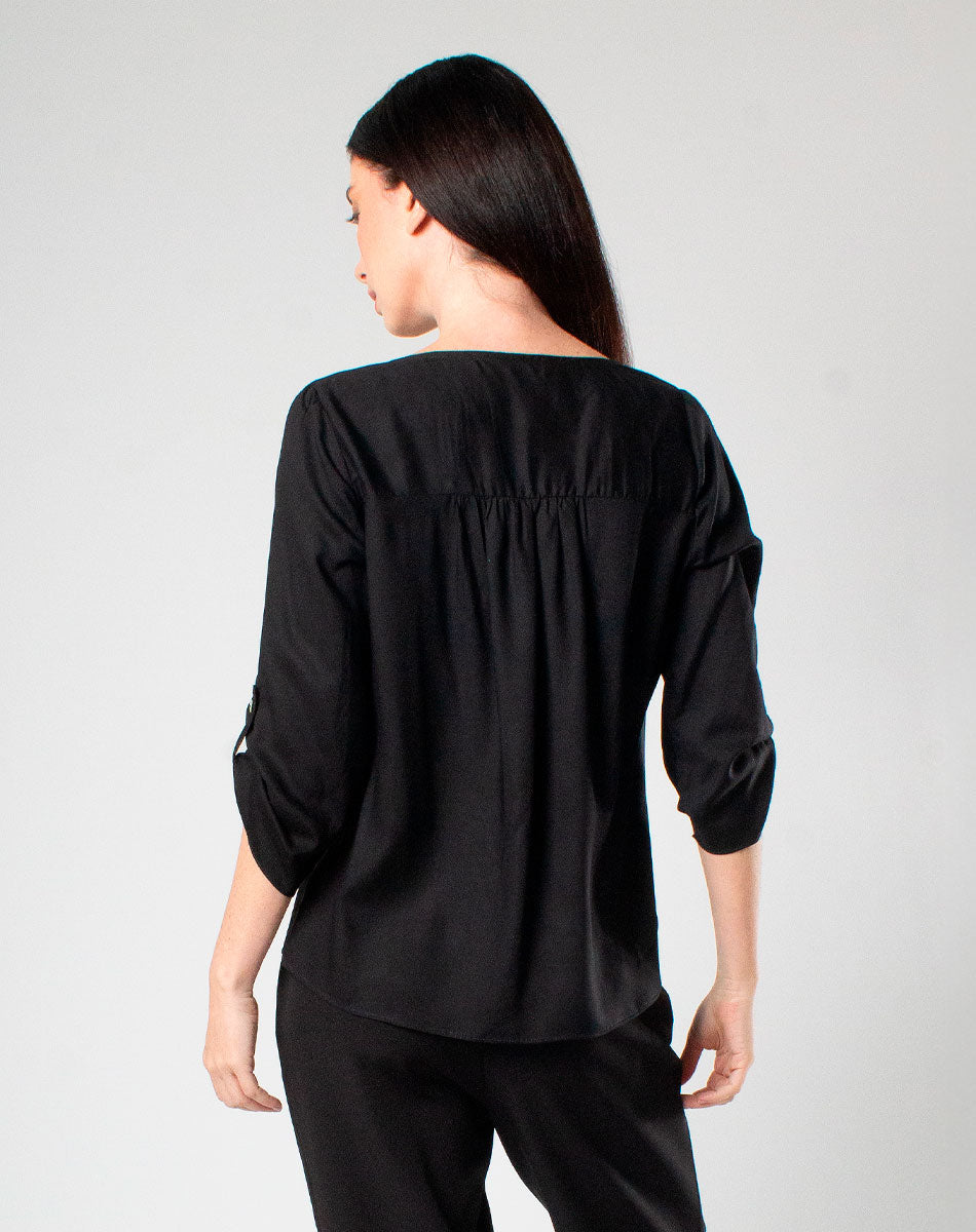 Blusa con Escote V