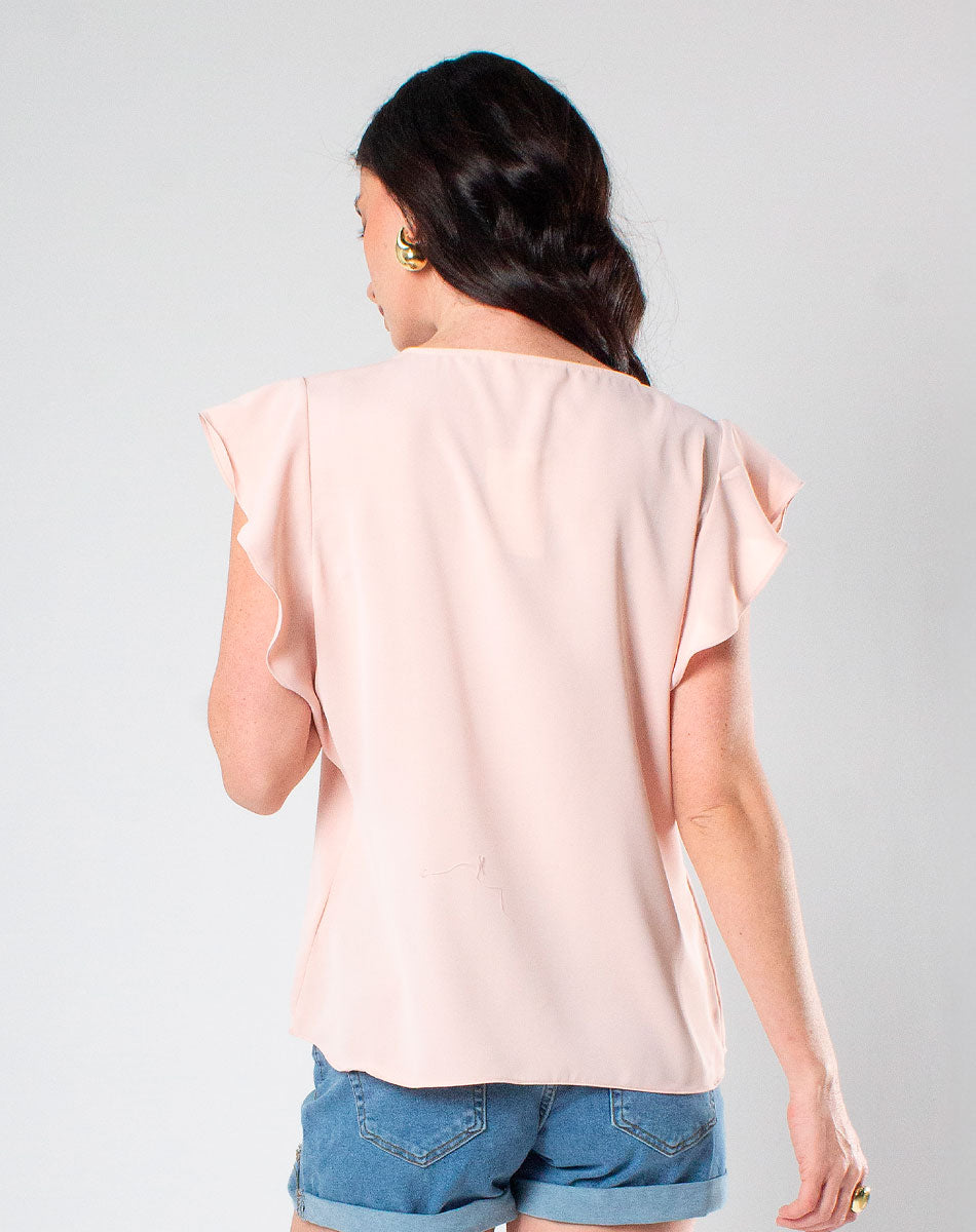 Blusa Cuello V