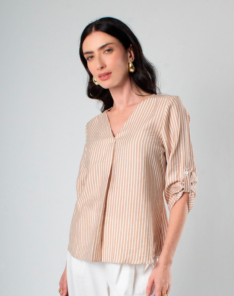 Blusa Escote V