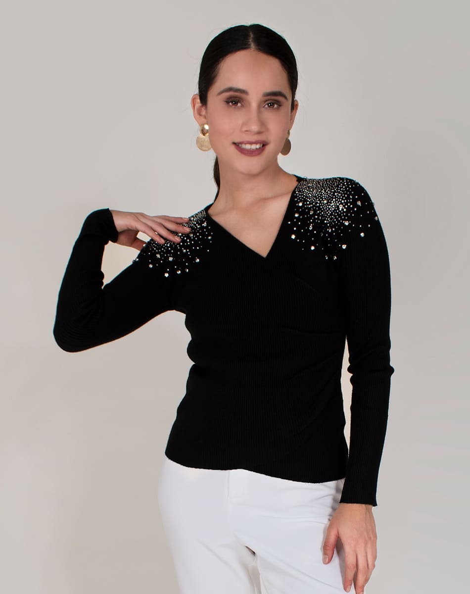 Suéter Cruzado