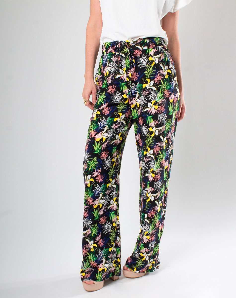 Pantalón con Estampado Floral