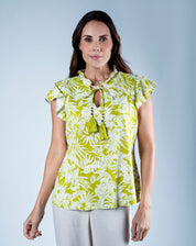 Blusa Cuello Lechuga
