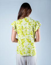 Blusa Cuello Lechuga