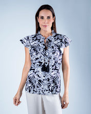 Blusa Cuello Lechuga