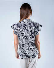 Blusa Cuello Lechuga