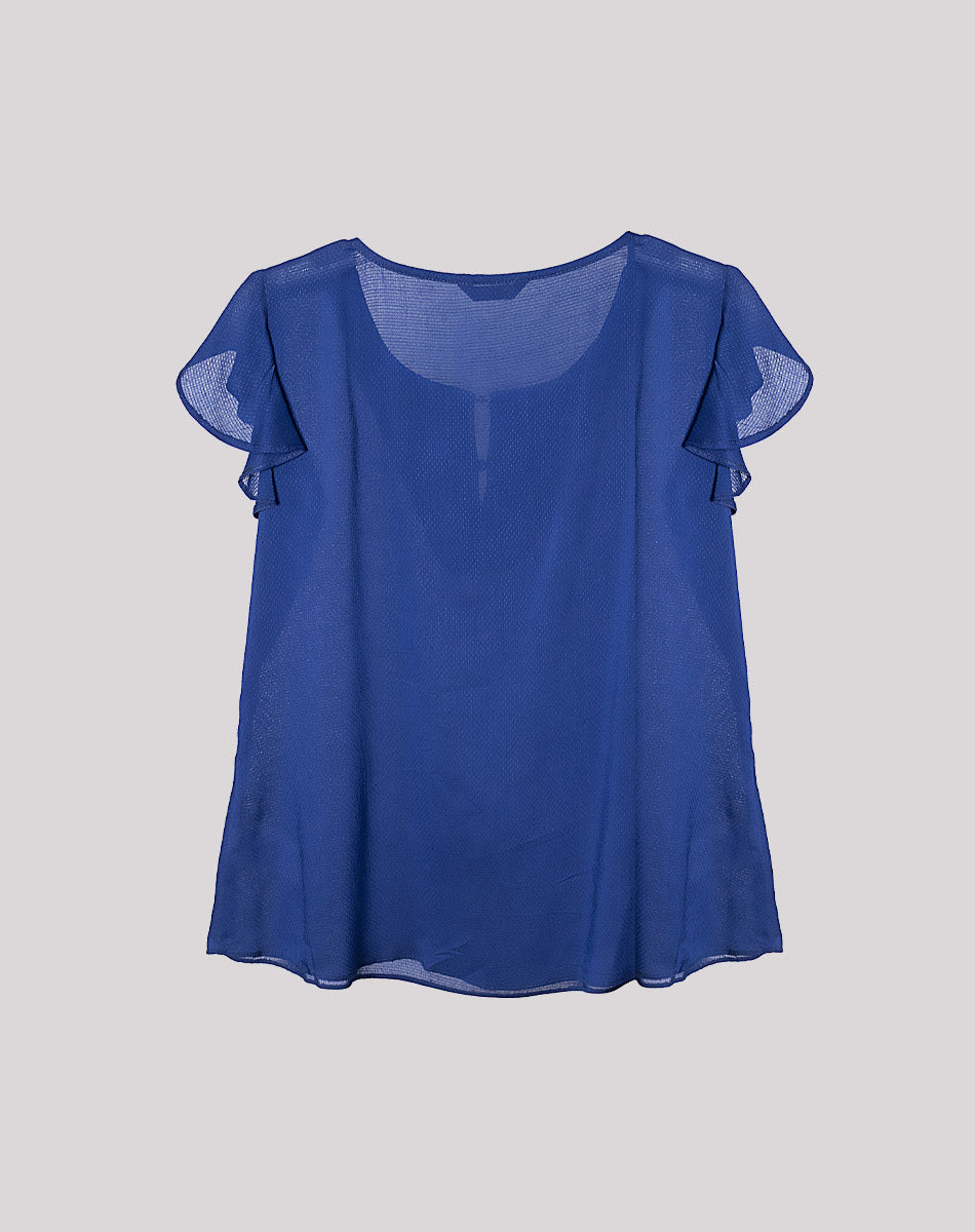 Blusa Cuello Redondo