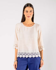 Blusa Cuello Redondo