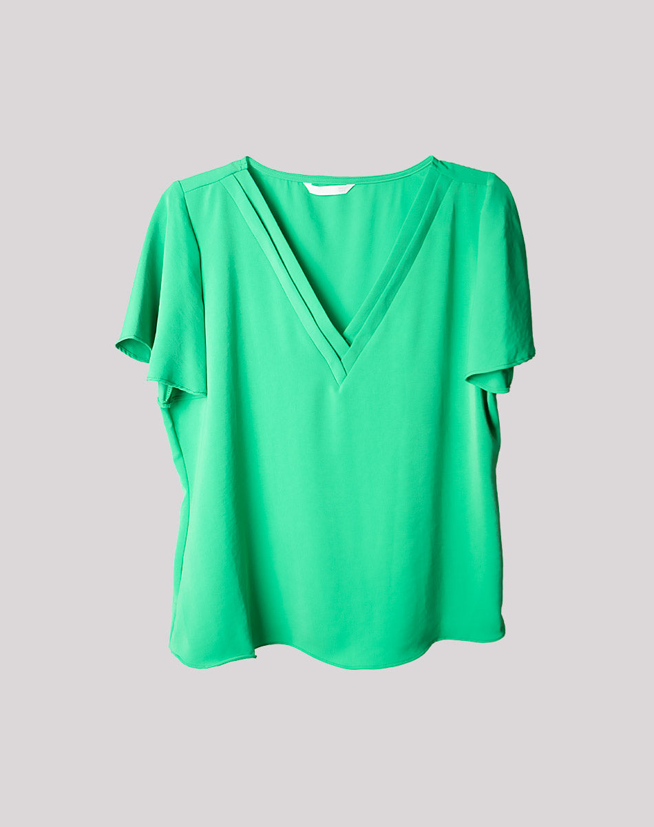 Blusa Cuello V