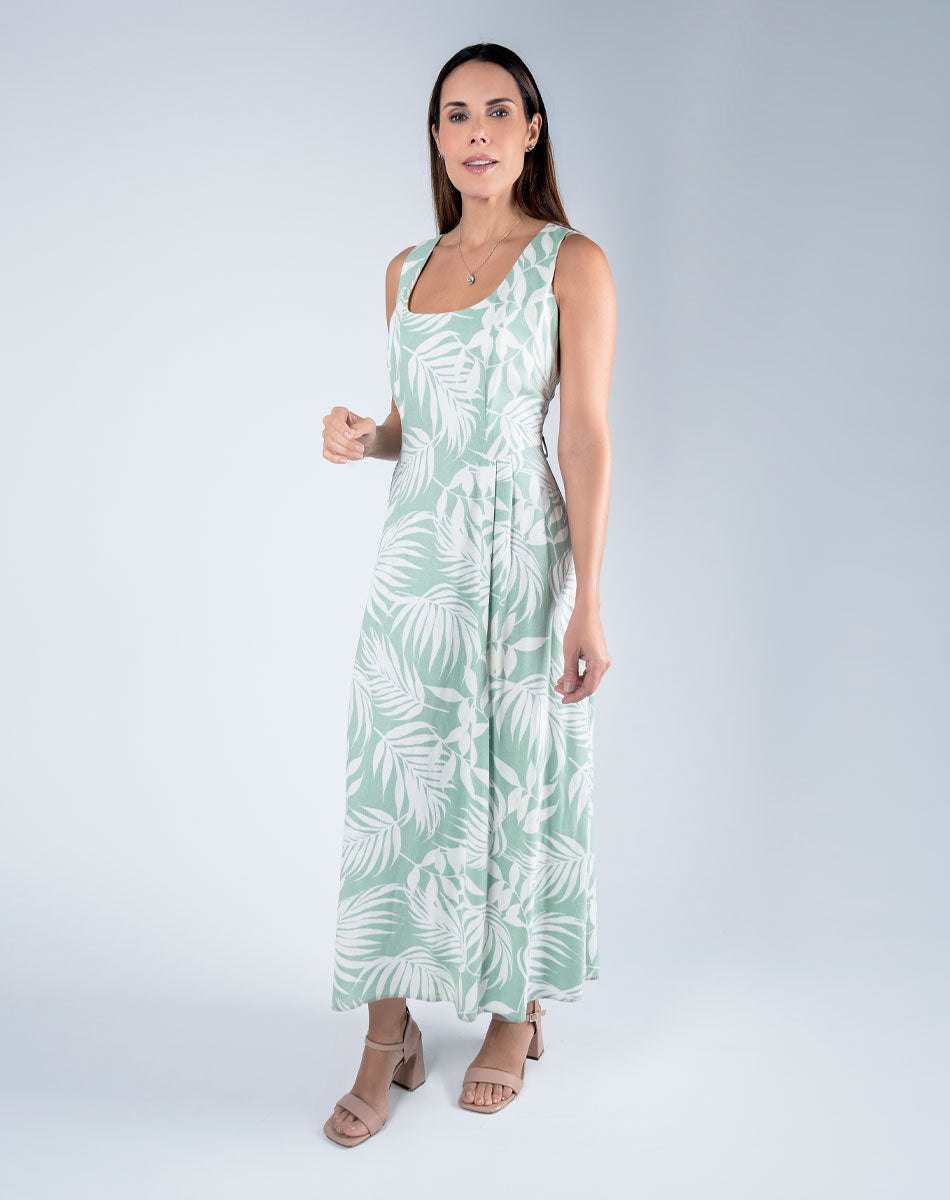 Vestido Maxi sin Manga