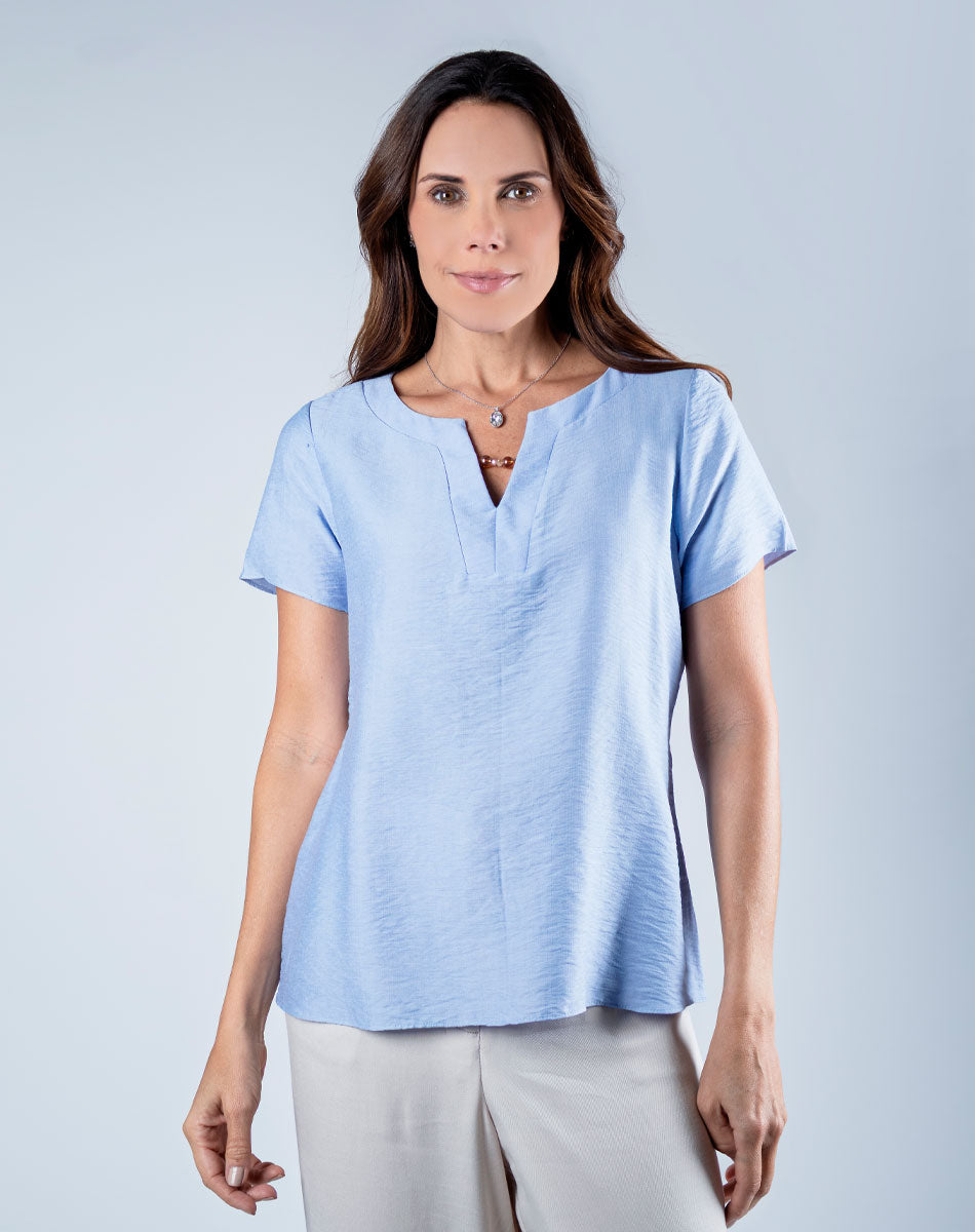 Blusa Cuello Redondo