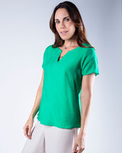 Blusa Cuello Redondo