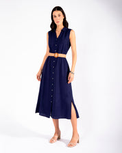 Vestido Maxi Camisero