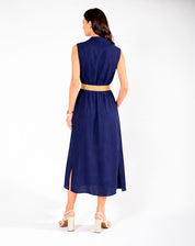 Vestido Maxi Camisero