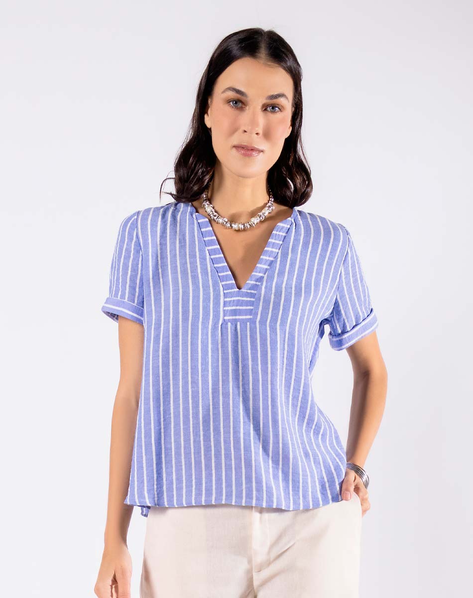Blusa con Escote V