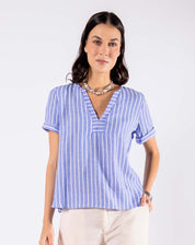 Blusa con Escote V