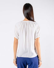 Blusa Cuello V Ligera