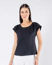 Blusa Escote Redondo
