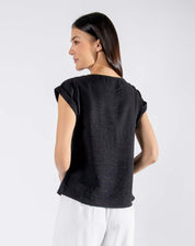 Blusa Escote Redondo