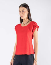 Blusa Escote Redondo