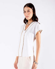 Blusa Cuello V