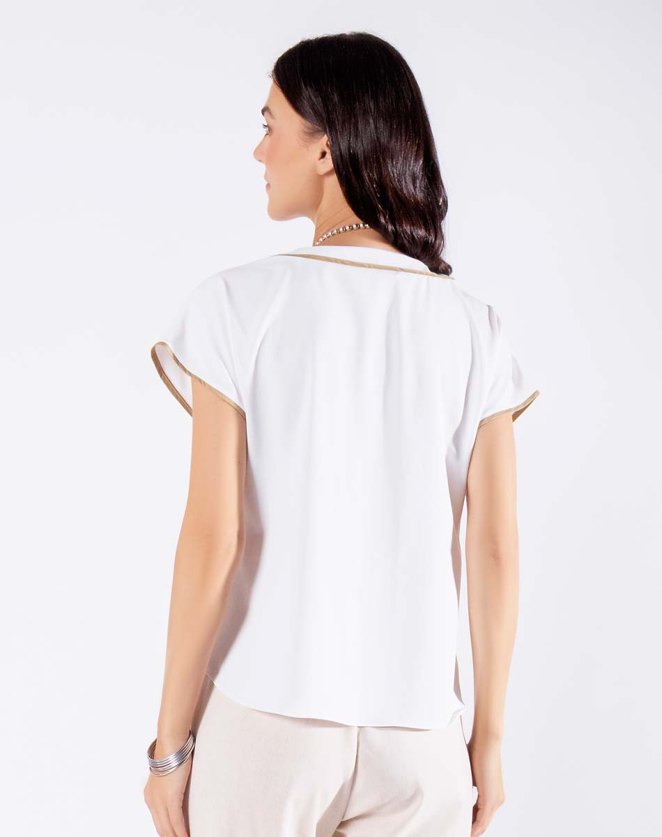Blusa Cuello V