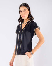 Blusa Cuello V