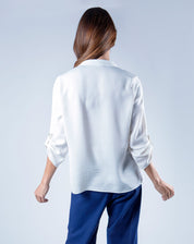 Blusa Tradicional Cuello Mao