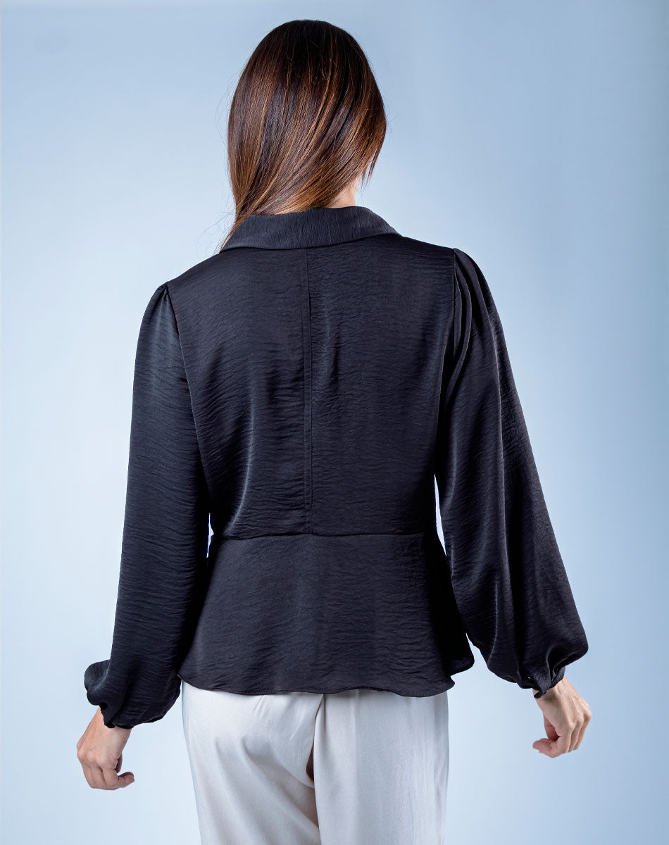 Blusa Cuello Camisero