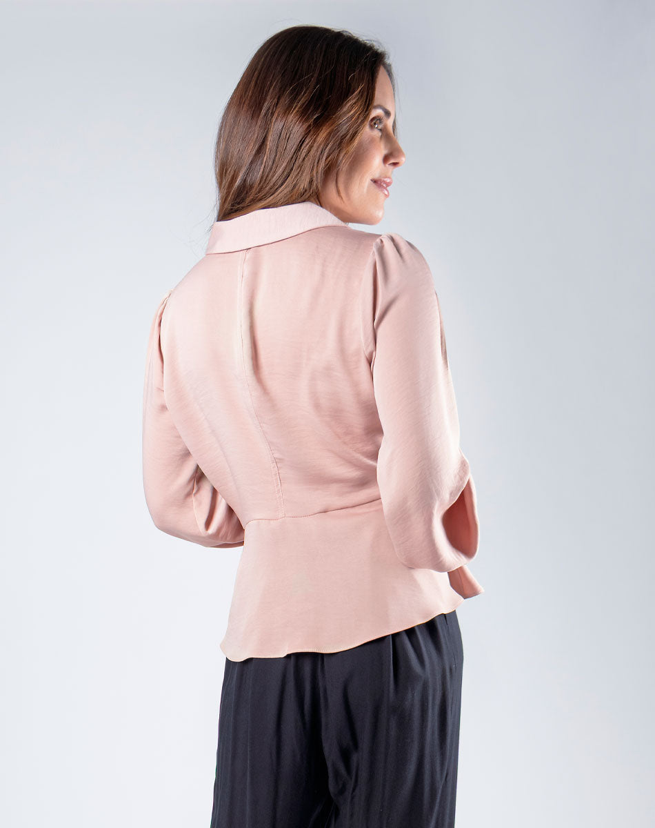 Blusa Cuello Camisero