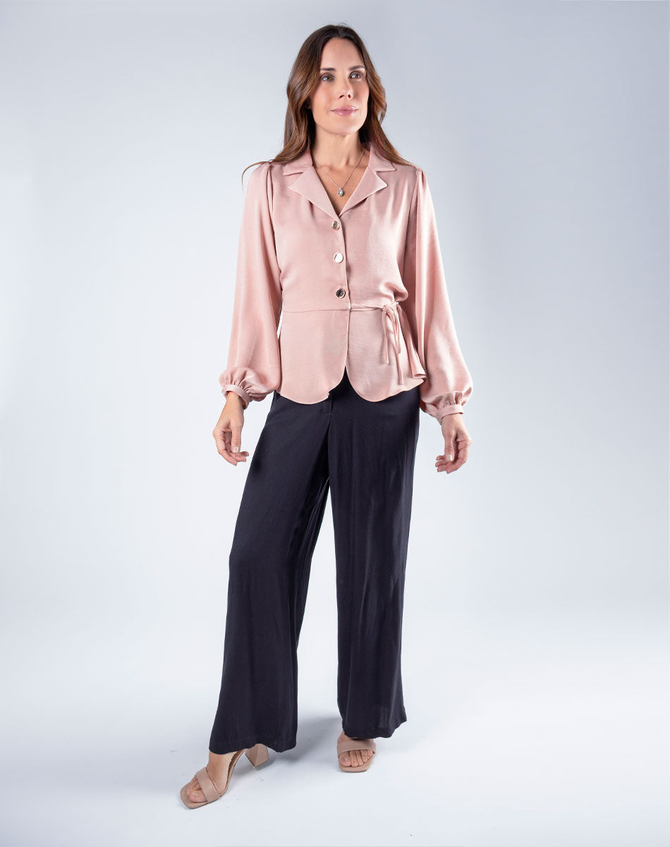 Blusa Cuello Camisero
