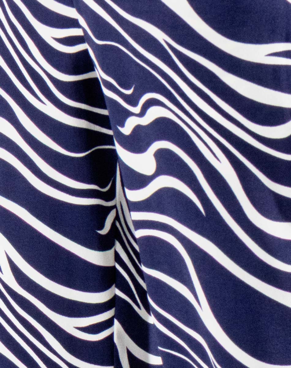 Pantalón con Estampado de Rayas