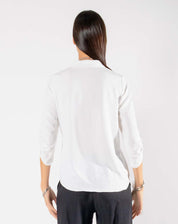 Blusa Escote Solapa