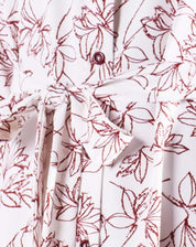 Maxi Vestido Camisero Floral