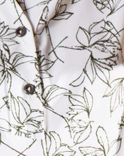 Blusa Escote V Floral