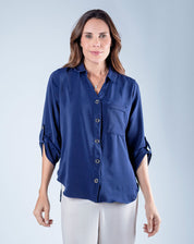 Blusa Camisera Escote V