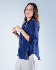 Blusa Camisera Escote V