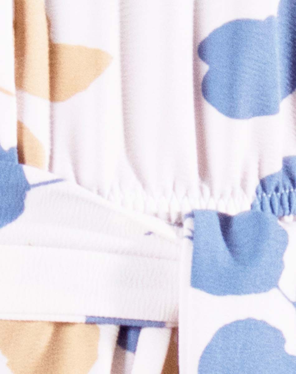 Vestido Midi Manga Corta