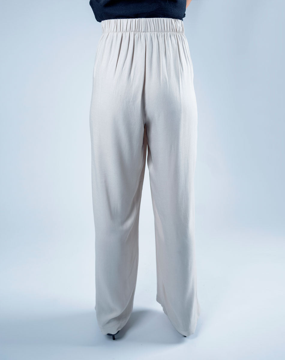 Pantalón Recto Pierna Ancha