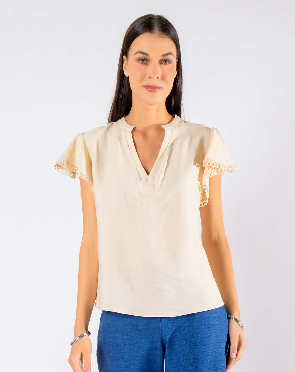 Blusa con Manga Olan