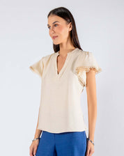 Blusa con Manga Olan