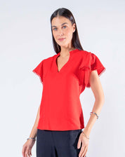 Blusa con Manga Olan