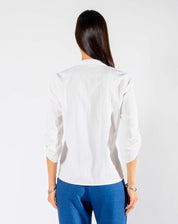 Blusa con Cuello Mao