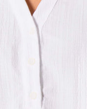 Blusa con Cuello Mao