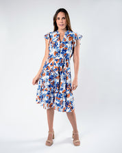 Vestido Midi de Flores