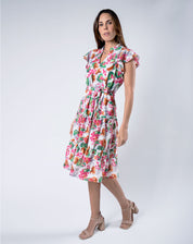 Vestido Midi de Flores